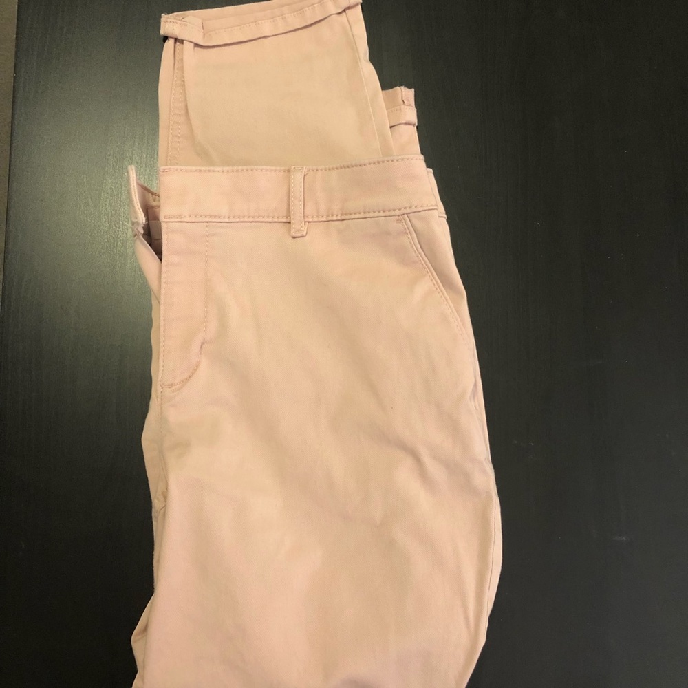 Loft Pink-Tan Jean Trousers (12P)